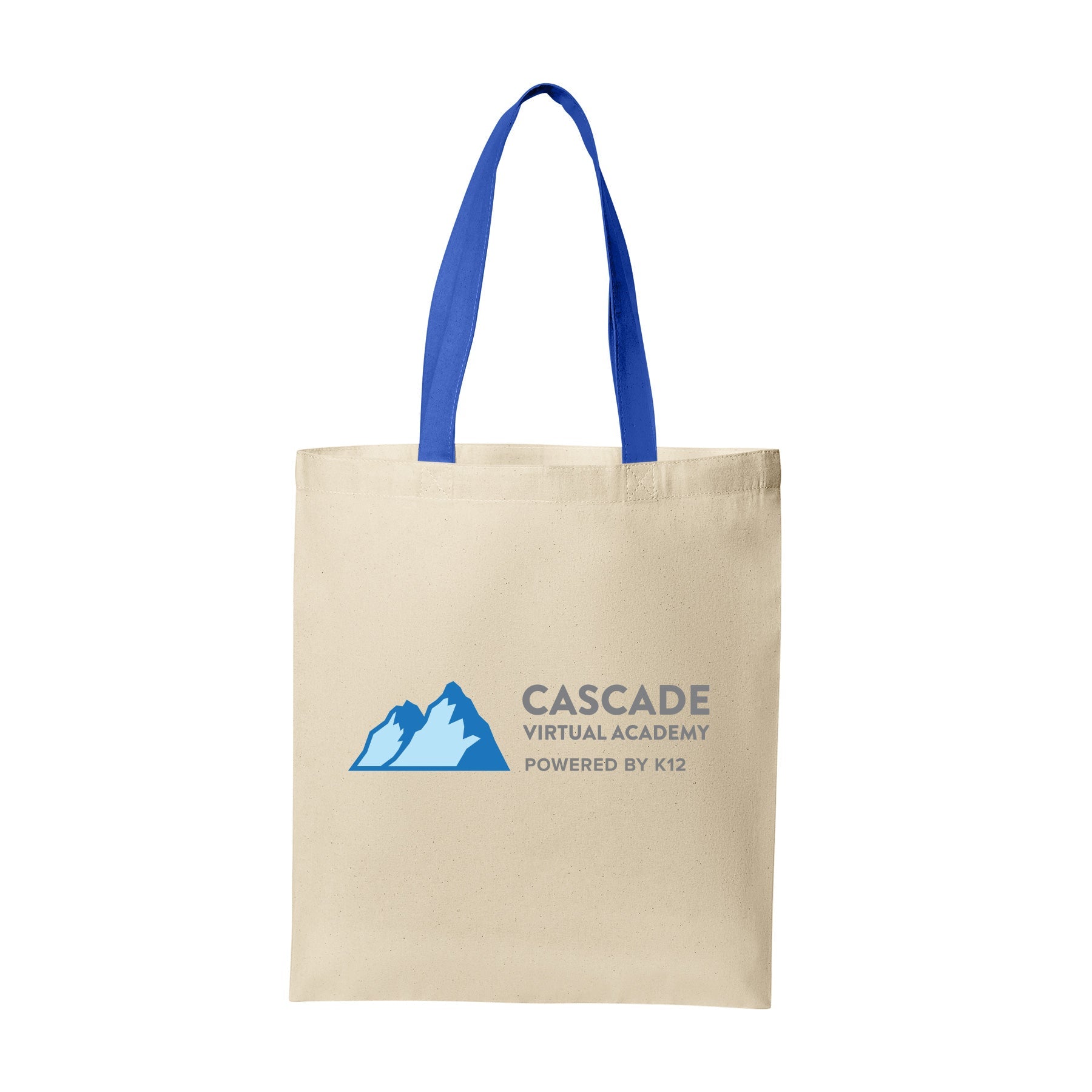 CASCADE VIRTUAL ACADEMY LOGO CORE COTTON TOTE