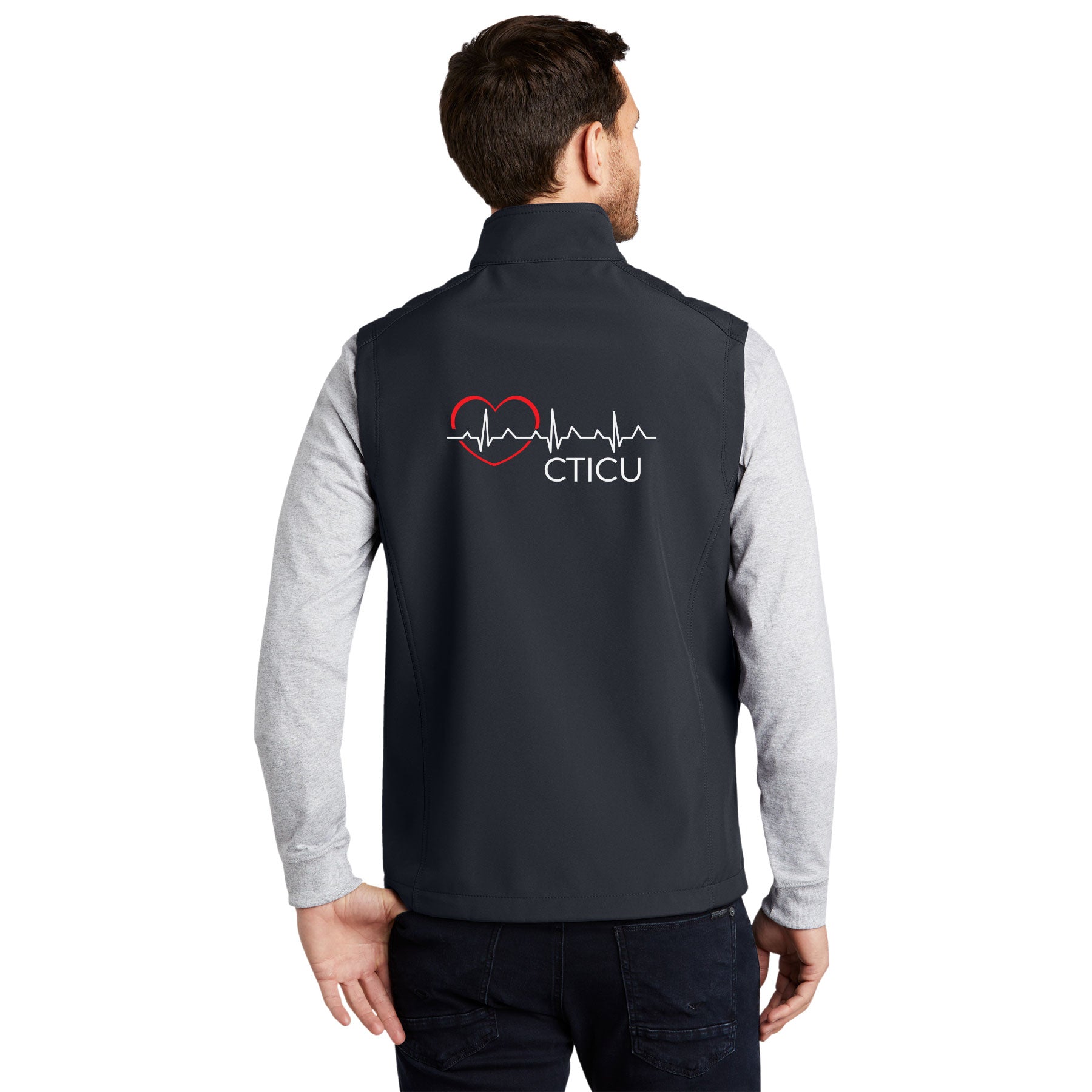 CTICU EMBROIDERED CORE SOFT SHELL VEST