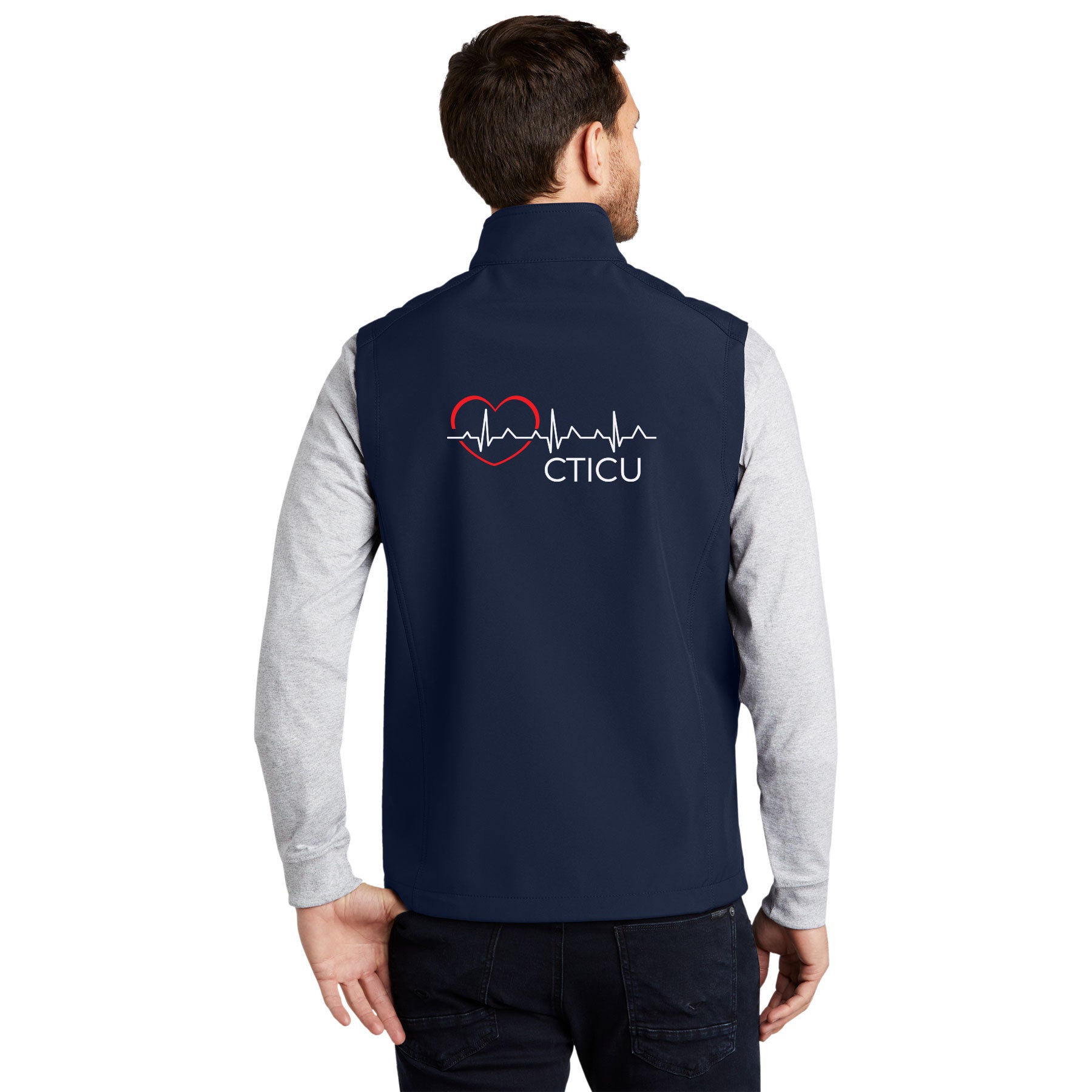 CTICU EMBROIDERED CORE SOFT SHELL VEST