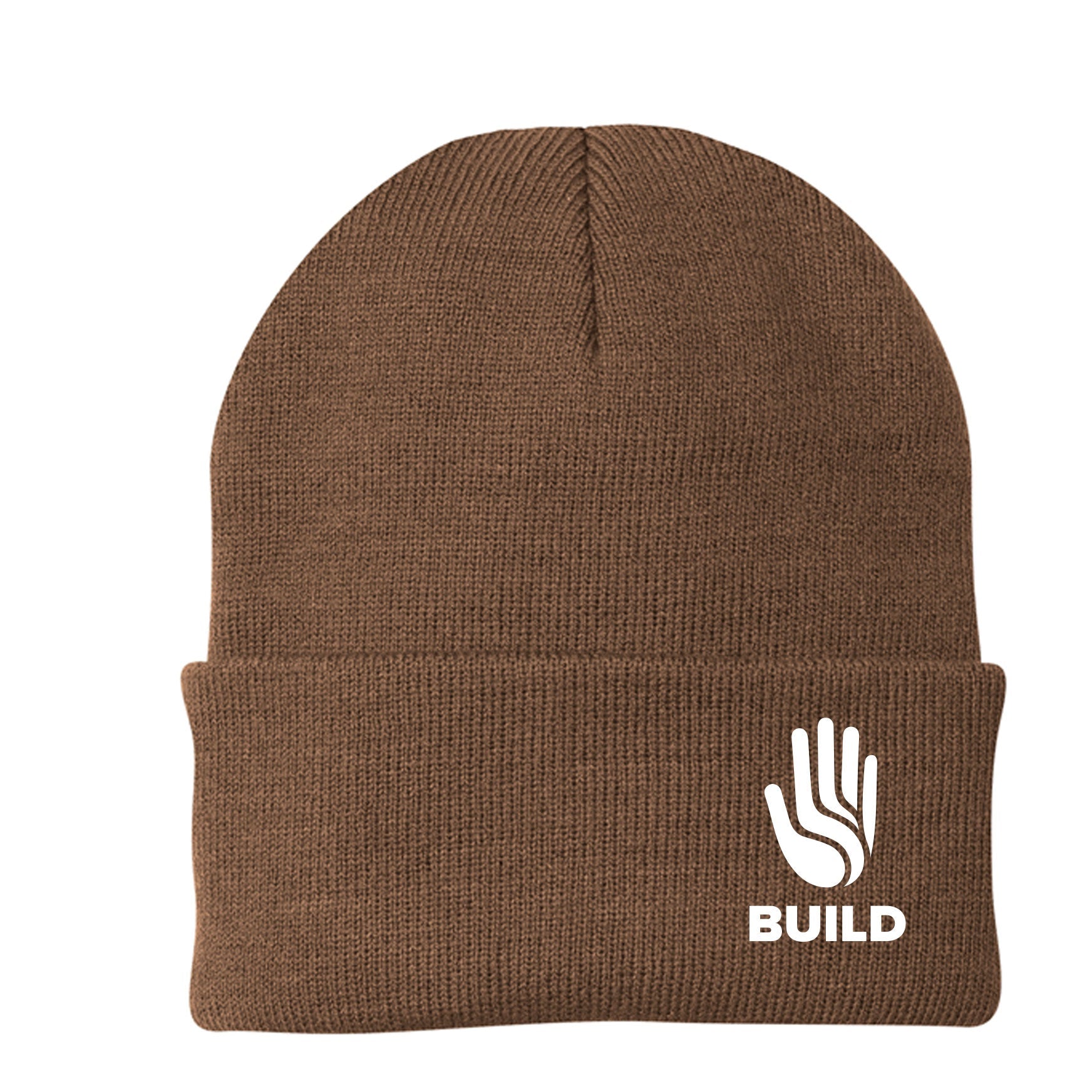 BUILD LOGO KNIT CAP