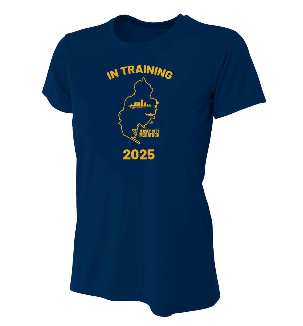 JERSEY CITY IN TRAINING PERFORMANCE SHORT SLEEVE TEE - WOMEN'S