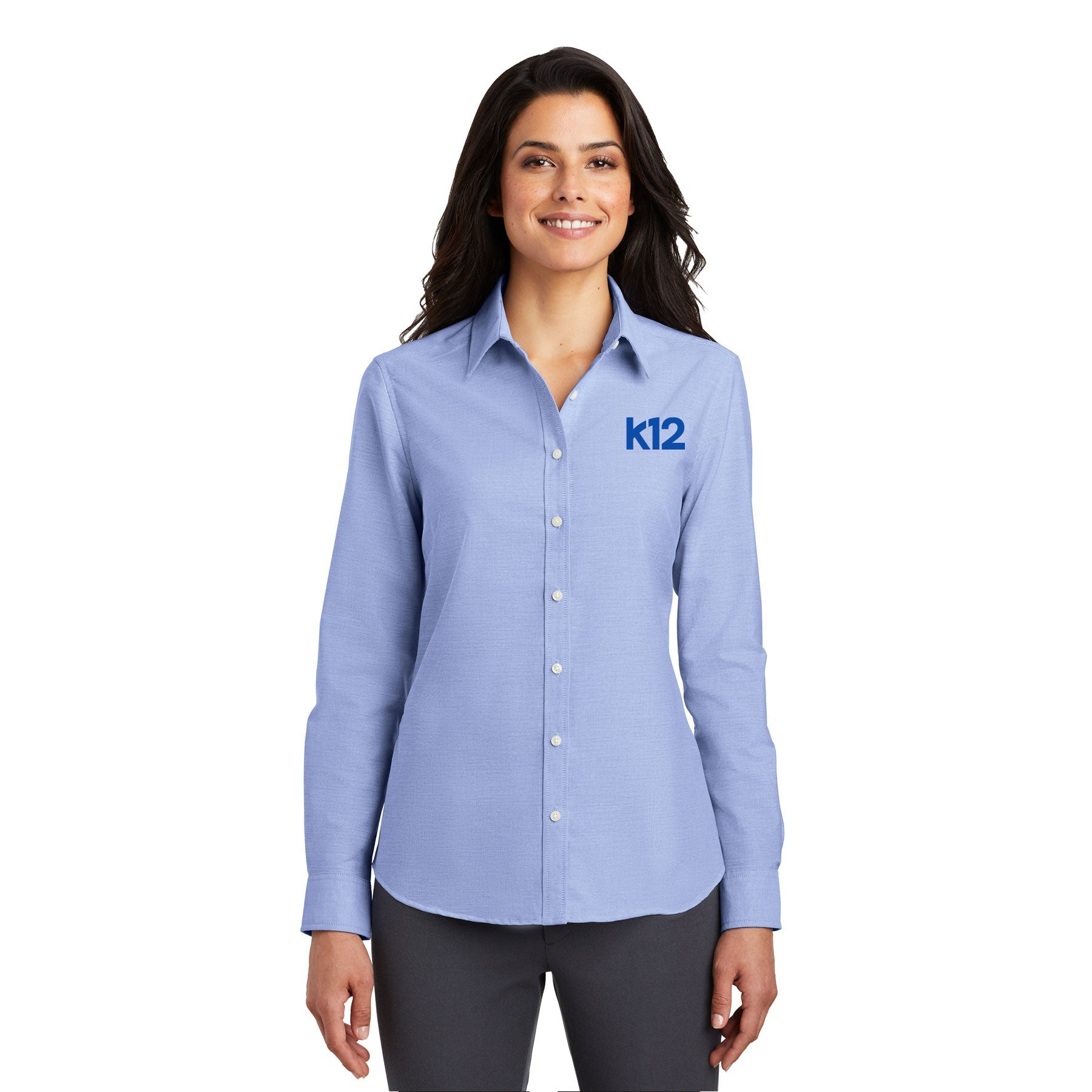 K12 LOGO SUPERPRO OXFORD SHIRT