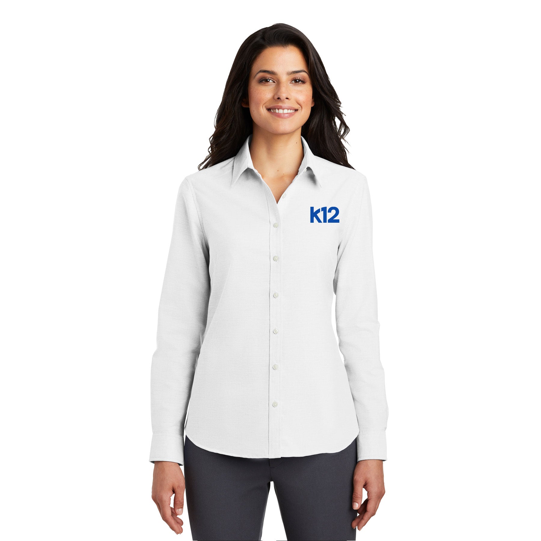 K12 LOGO SUPERPRO OXFORD SHIRT