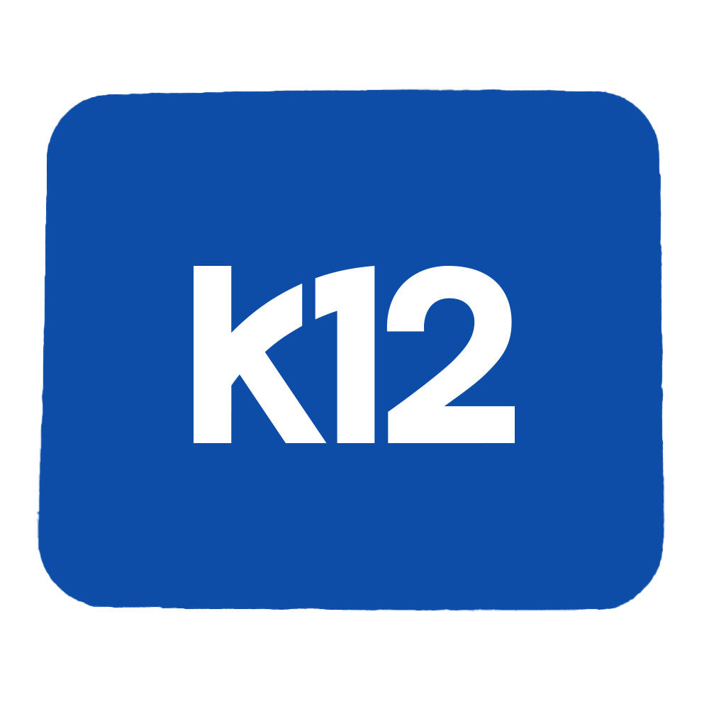 K12 LOGO FABRIC MOUSEPAD