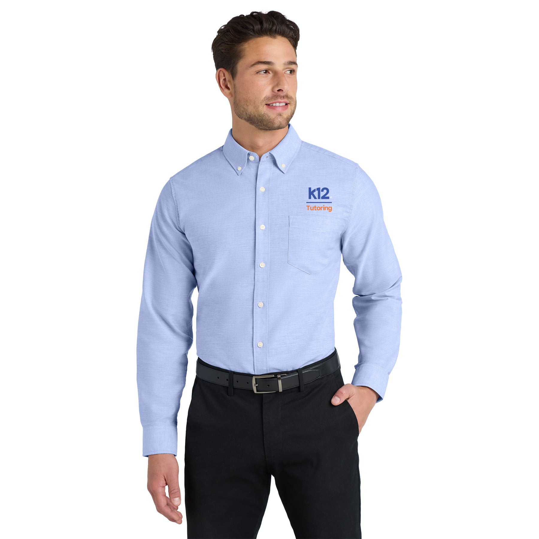 K12 TUTORING LOGO SUPERPRO OXFORD SHIRT