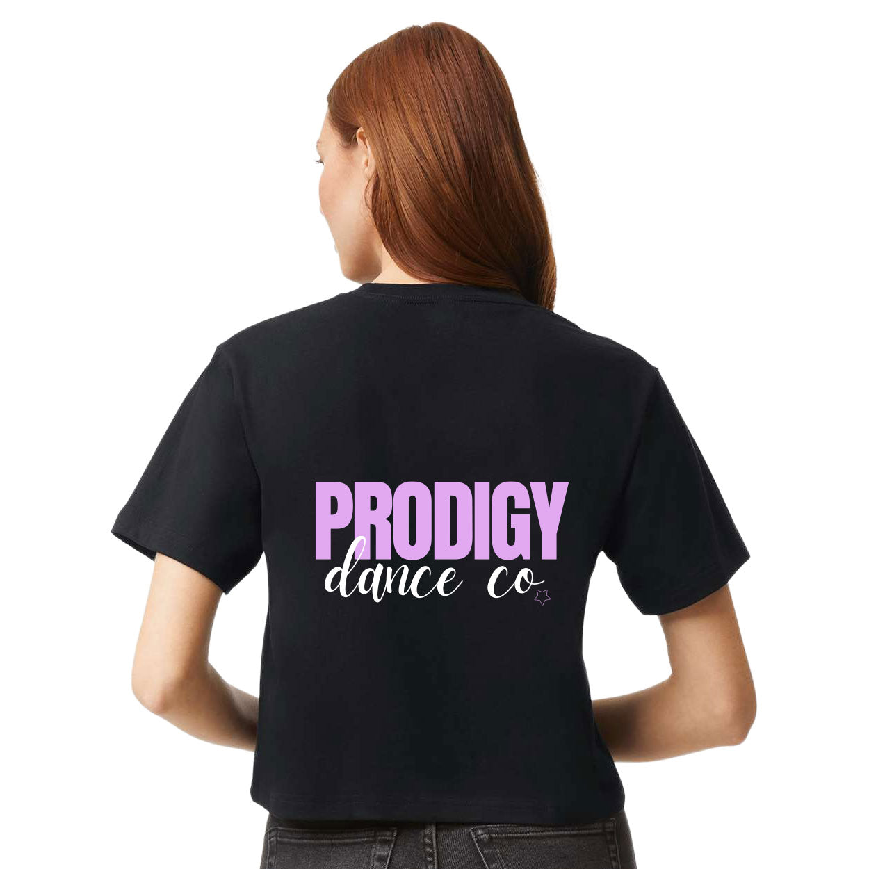 PRODIGY LOGO WOMEN'S FINE JERSEY BOXY TEE
