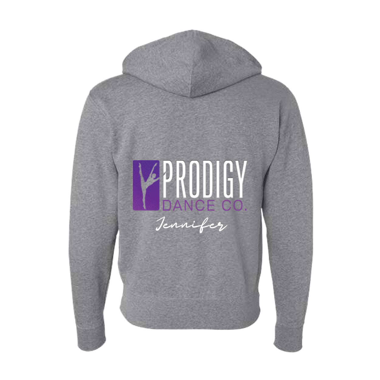 PRODIGY LOGO YOUTH CORE FLEECE FULL-ZIP HOODED SWEATSHIRT