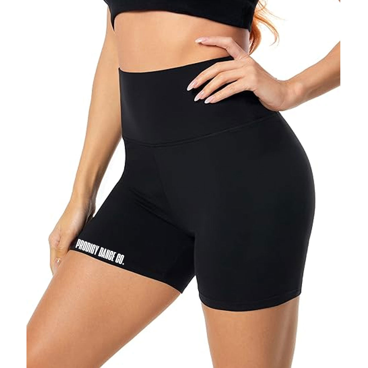 PRODIGY LOGO WOMEN'S DANCE TOP & SHORTS SET