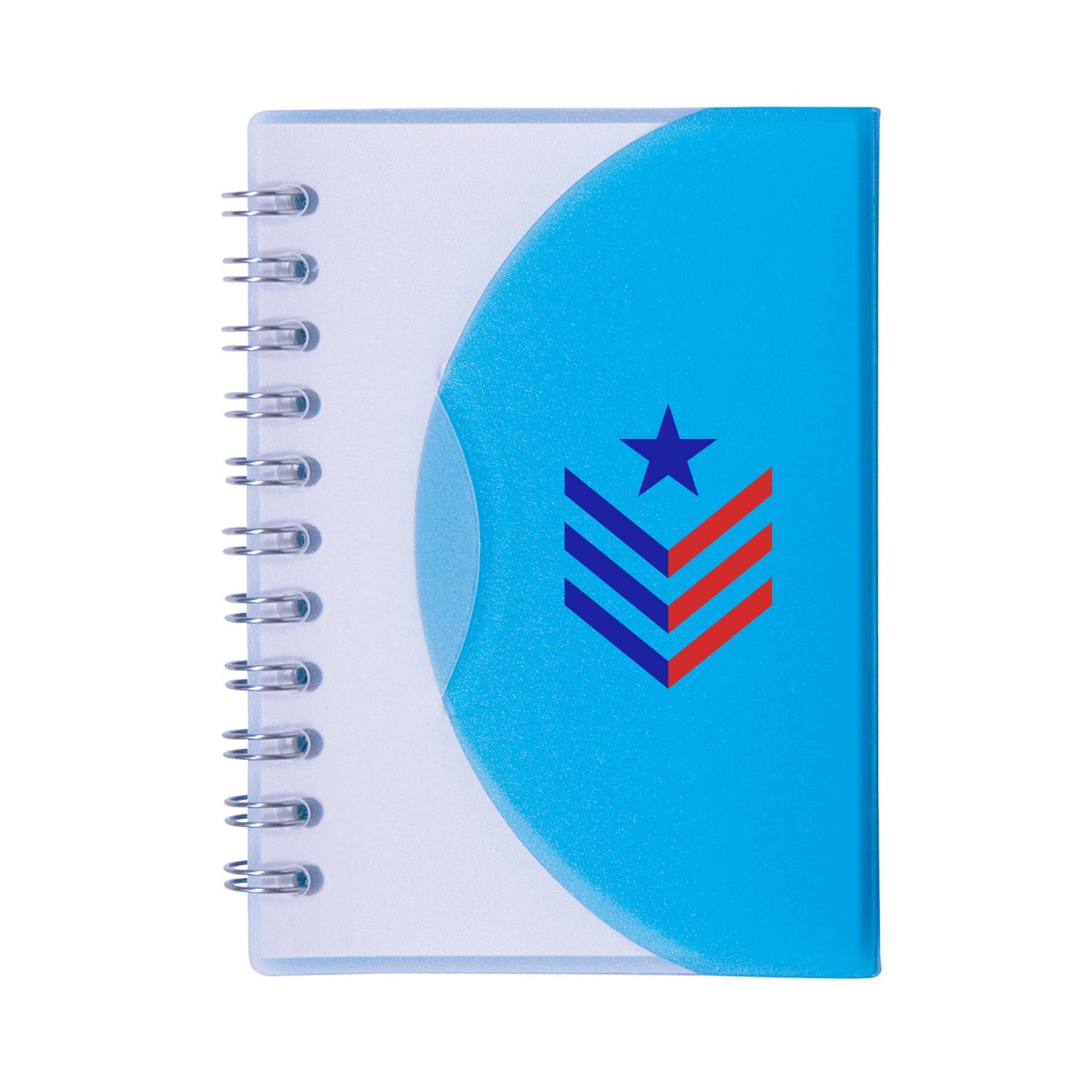 LOGO SPIRAL CURVE MINI NOTEBOOK