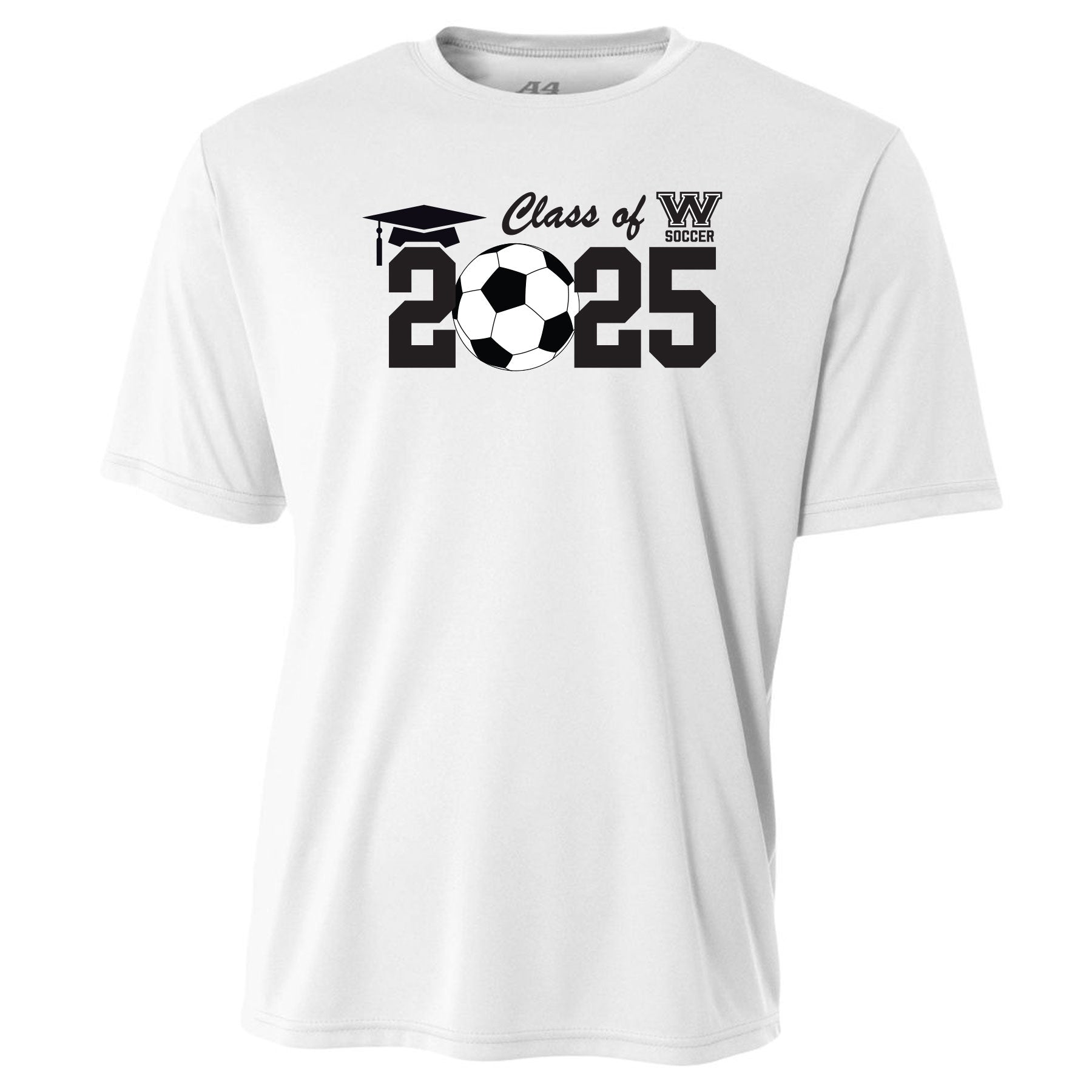 WESTVIEW SOCCER CLASS OF 2025 PERFORMANCE SHORT SLEEVE TEE