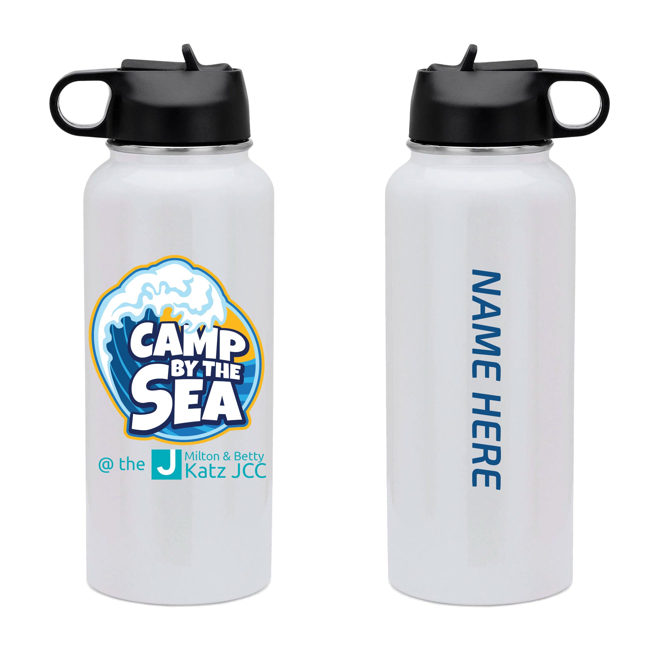 CAMP BY THE SEA 32OZ HYDRO WATER BOTTLE