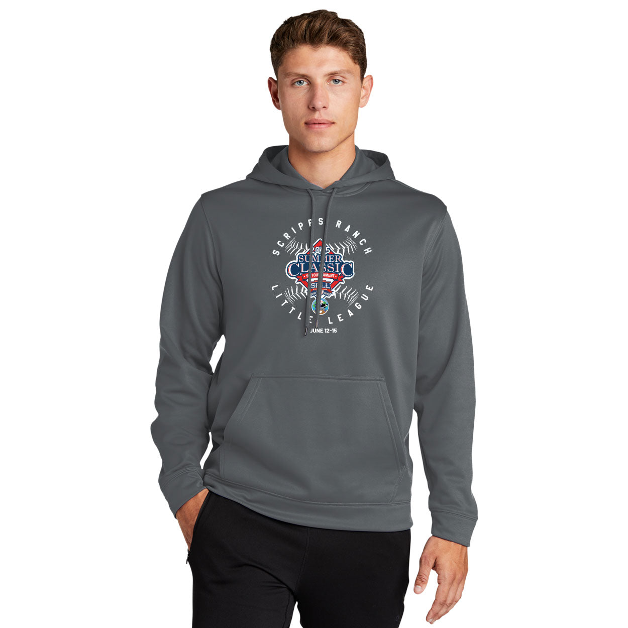 SUMMER CLASSIC LOGO PERFORMANCE HOODED SWEATSHIRT