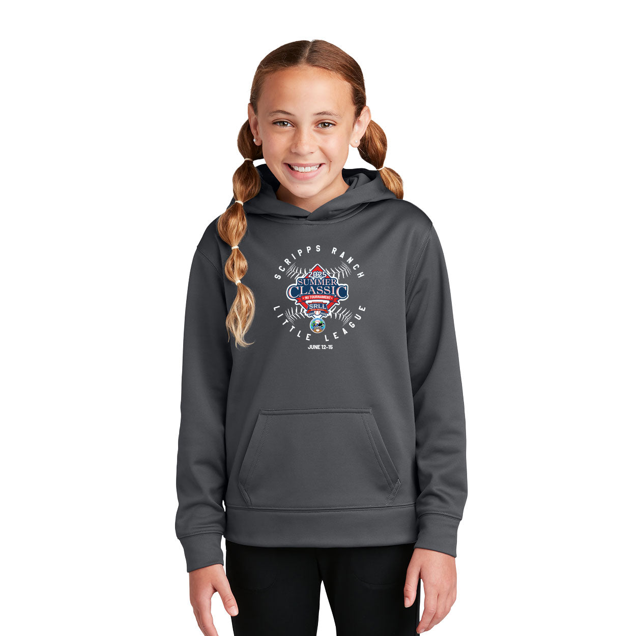 SUMMER CLASSIC LOGO PERFORMANCE HOODED SWEATSHIRT