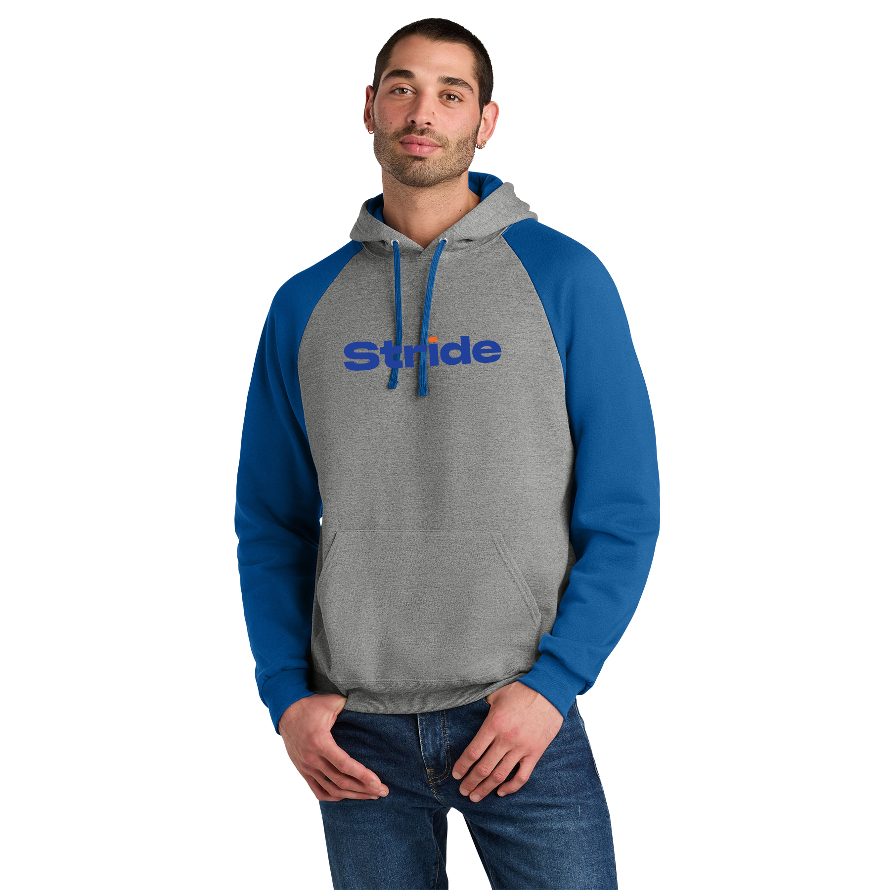 STRIDE STRIDE COLORBLOCK RAGLAN HOODIE SWEATSHIRT