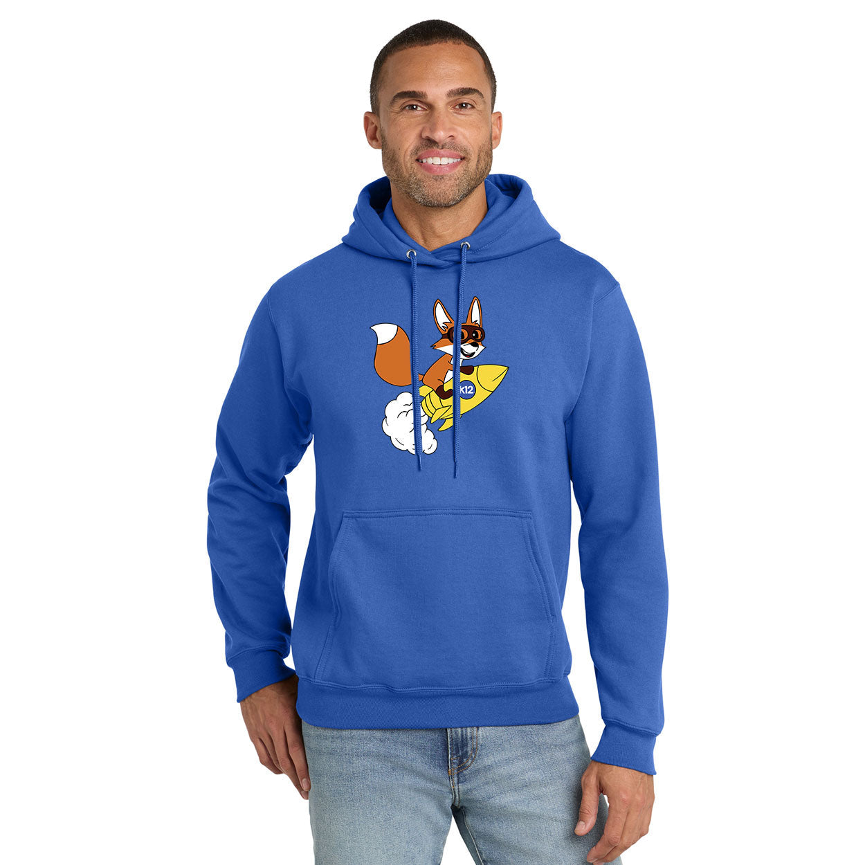 ROCKET STRIDER PULLOVER HOODED SWEATSHIRT
