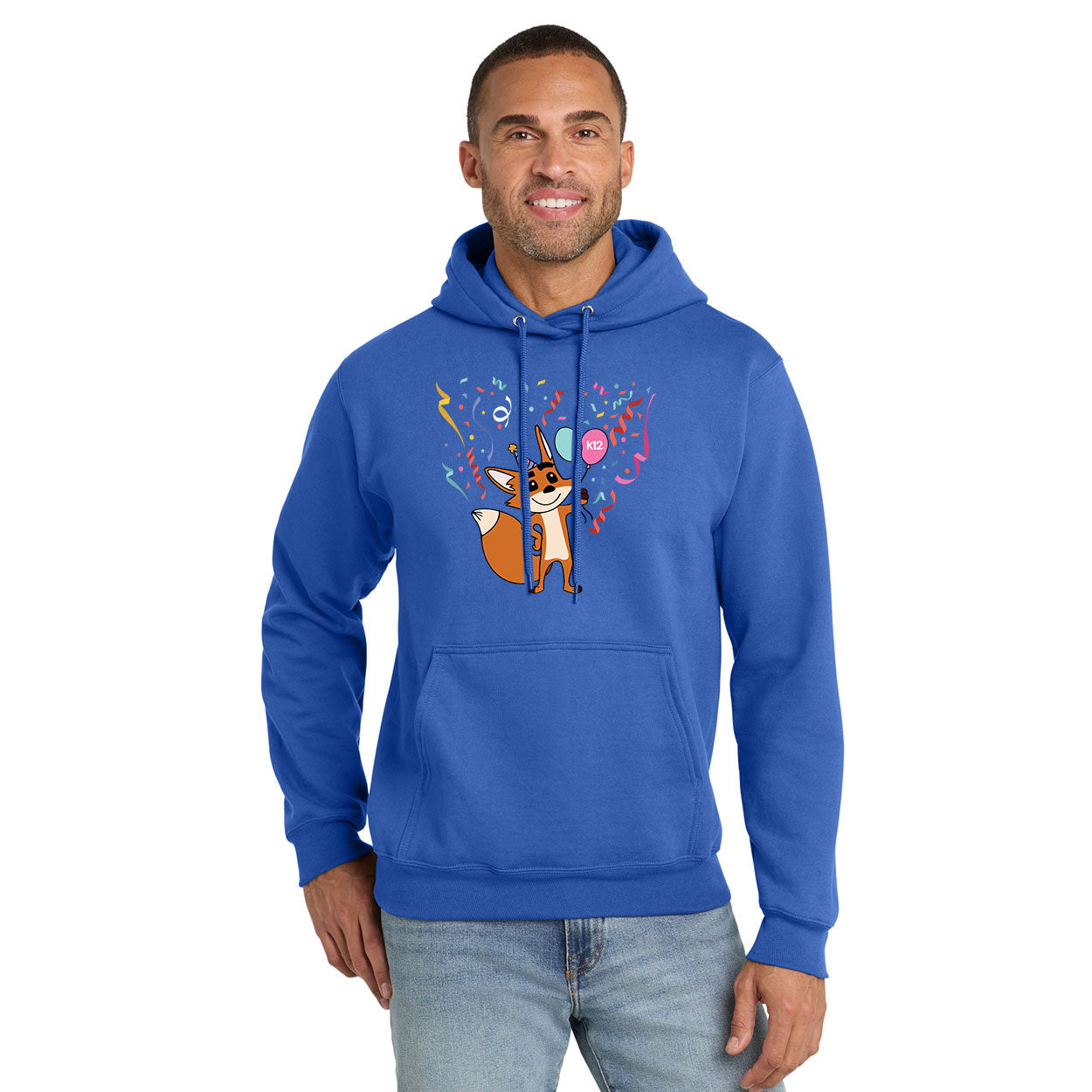 PARTY STRIDER PULLOVER HOODED SWEATSHIRT