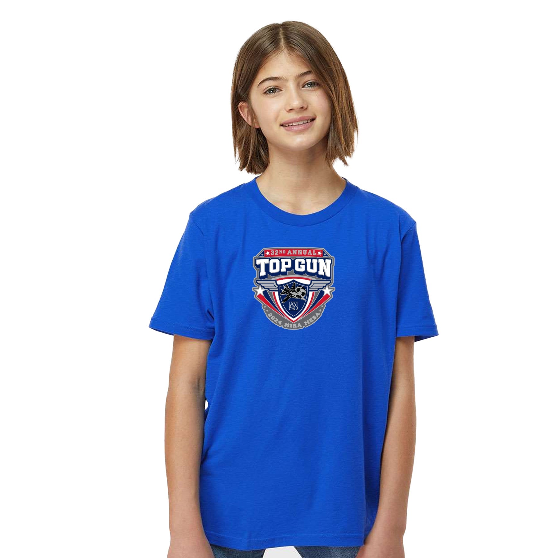 TOP GUN TOURNAMENT LOGO T-SHIRT - YOUTH