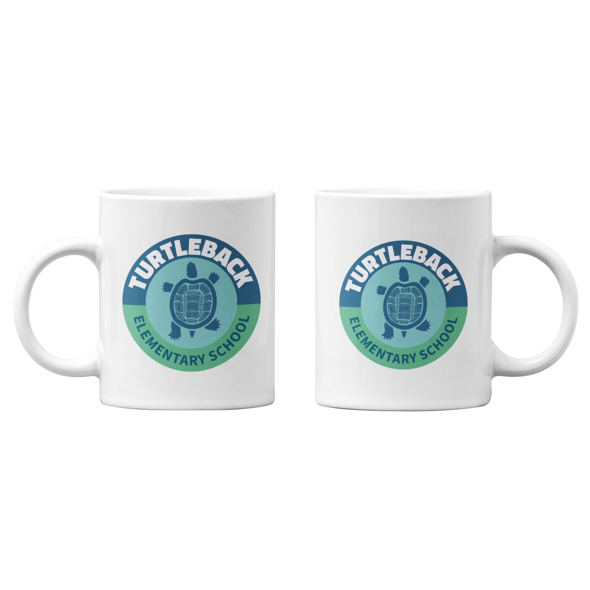 TURTLEBACK ELEMENTARY LOGO 11OZ MUG