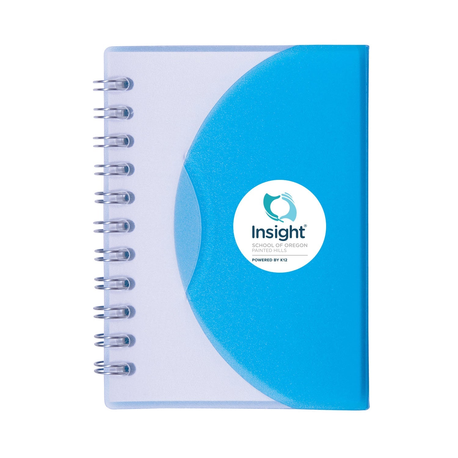 INSIGHT LOGO SPIRAL CURVE MINI NOTEBOOK