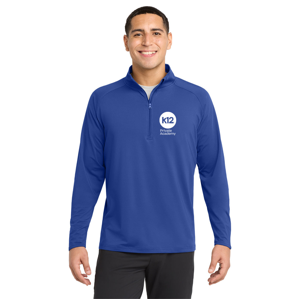 K12 PA LOGO STRETCH 1/4-ZIP PULLOVER