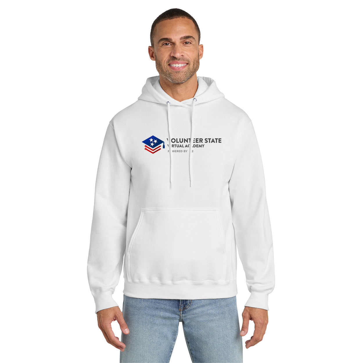 VOLUNTEER STATE VA LOGO PULLOVER HOODED SWEATSHIRT