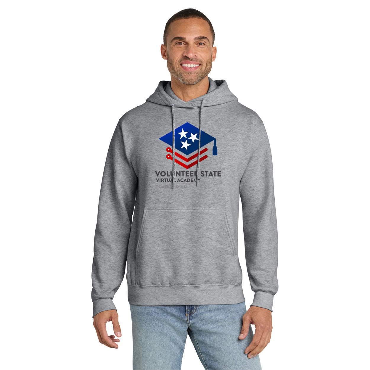 VOLUNTEER STATE VA LOGO PULLOVER HOODED SWEATSHIRT