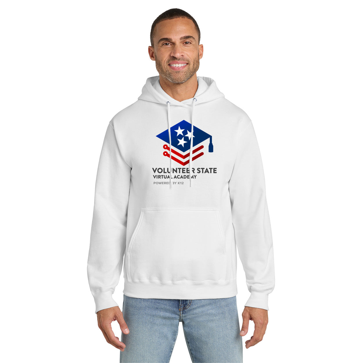 VOLUNTEER STATE VA LOGO PULLOVER HOODED SWEATSHIRT