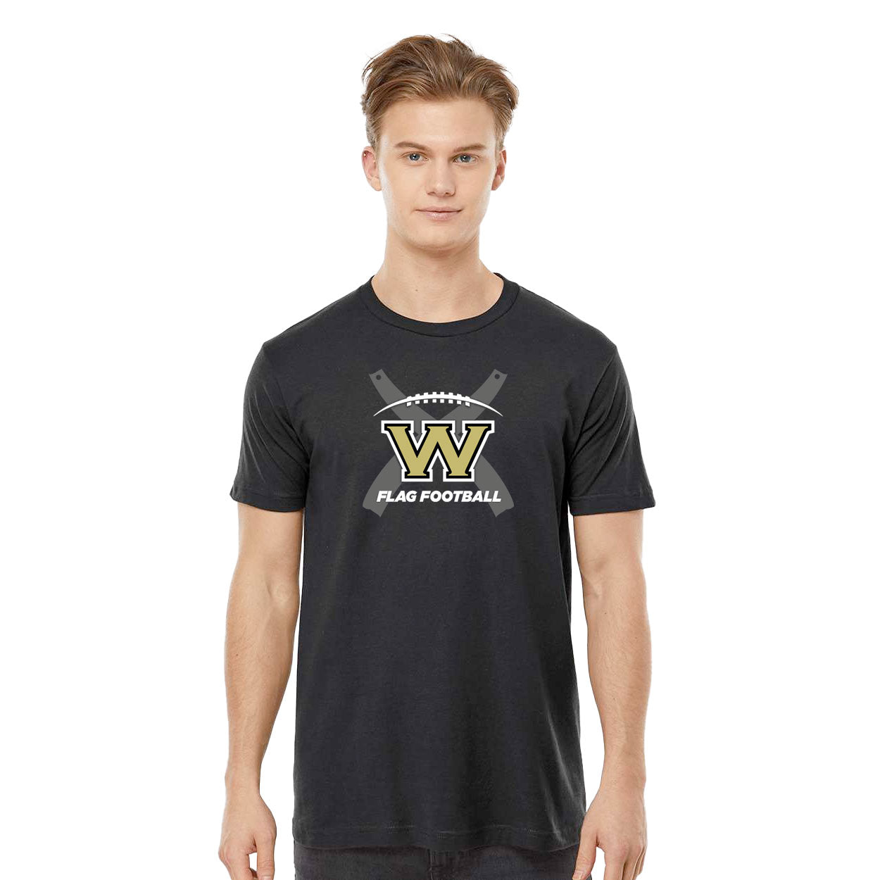 WESTVIEW FLAG FOOTBALL LOGO CLASSIC T-SHIRT