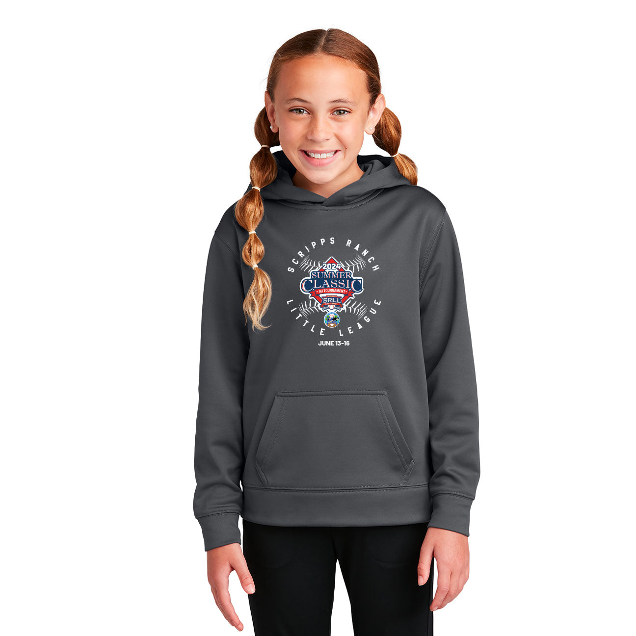 SUMMER CLASSIC LOGO PERFORMANCE HOODED SWEATSHIRT