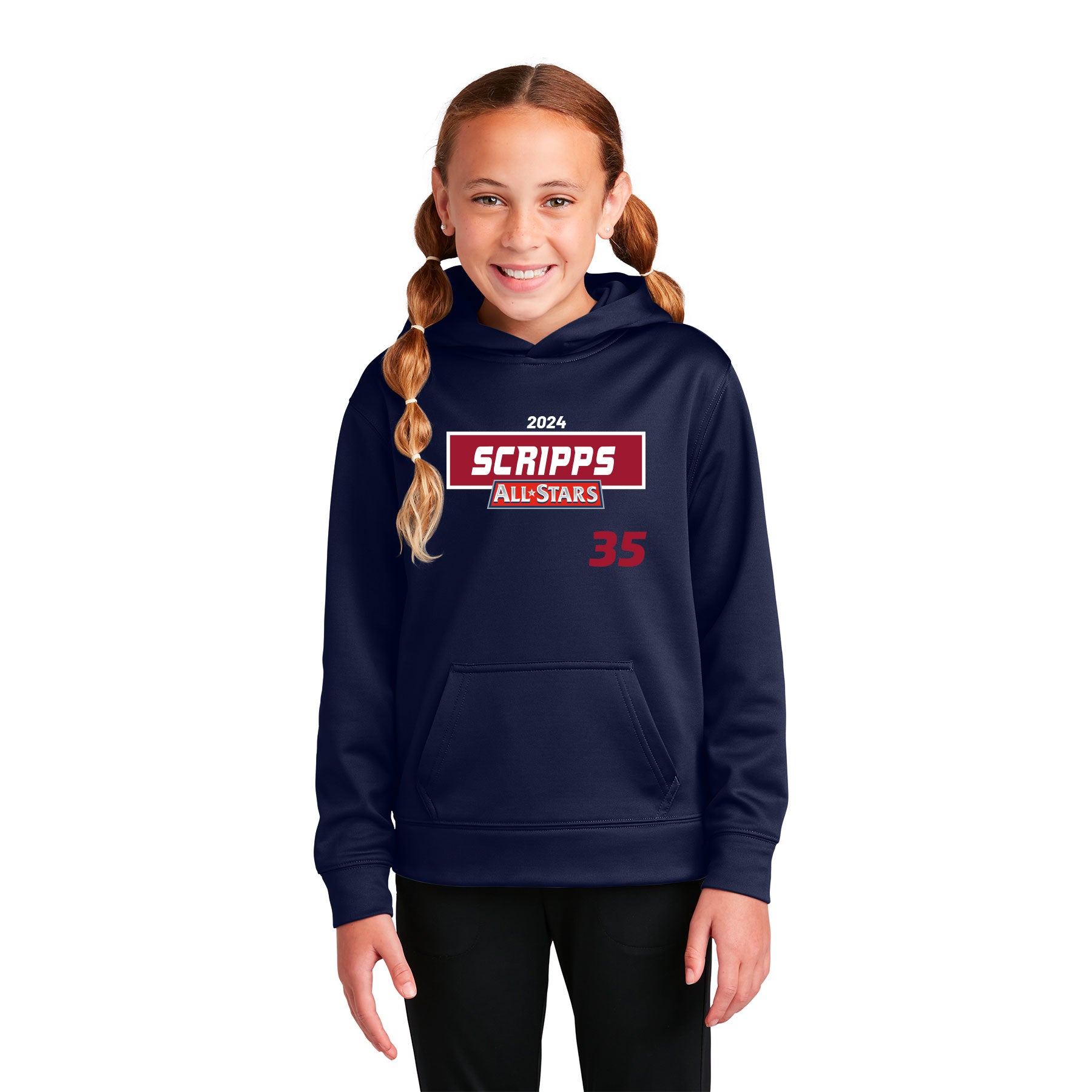 2024 SRLL ALL-STARS LOGO PERFORMANCE HOODED SWEATSHIRT