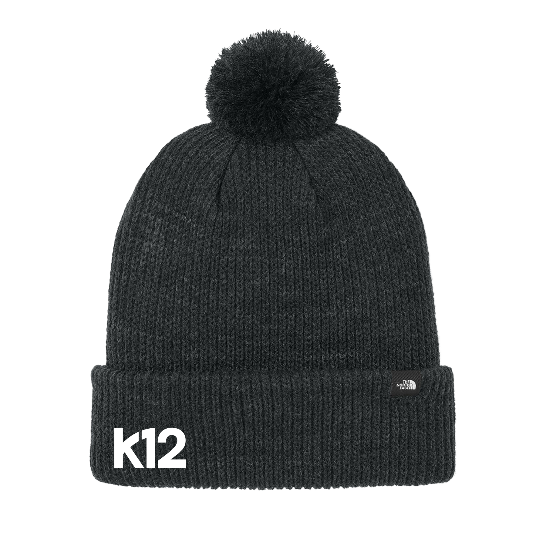 K12 LOGO THE NORTH FACE POM BEANIE