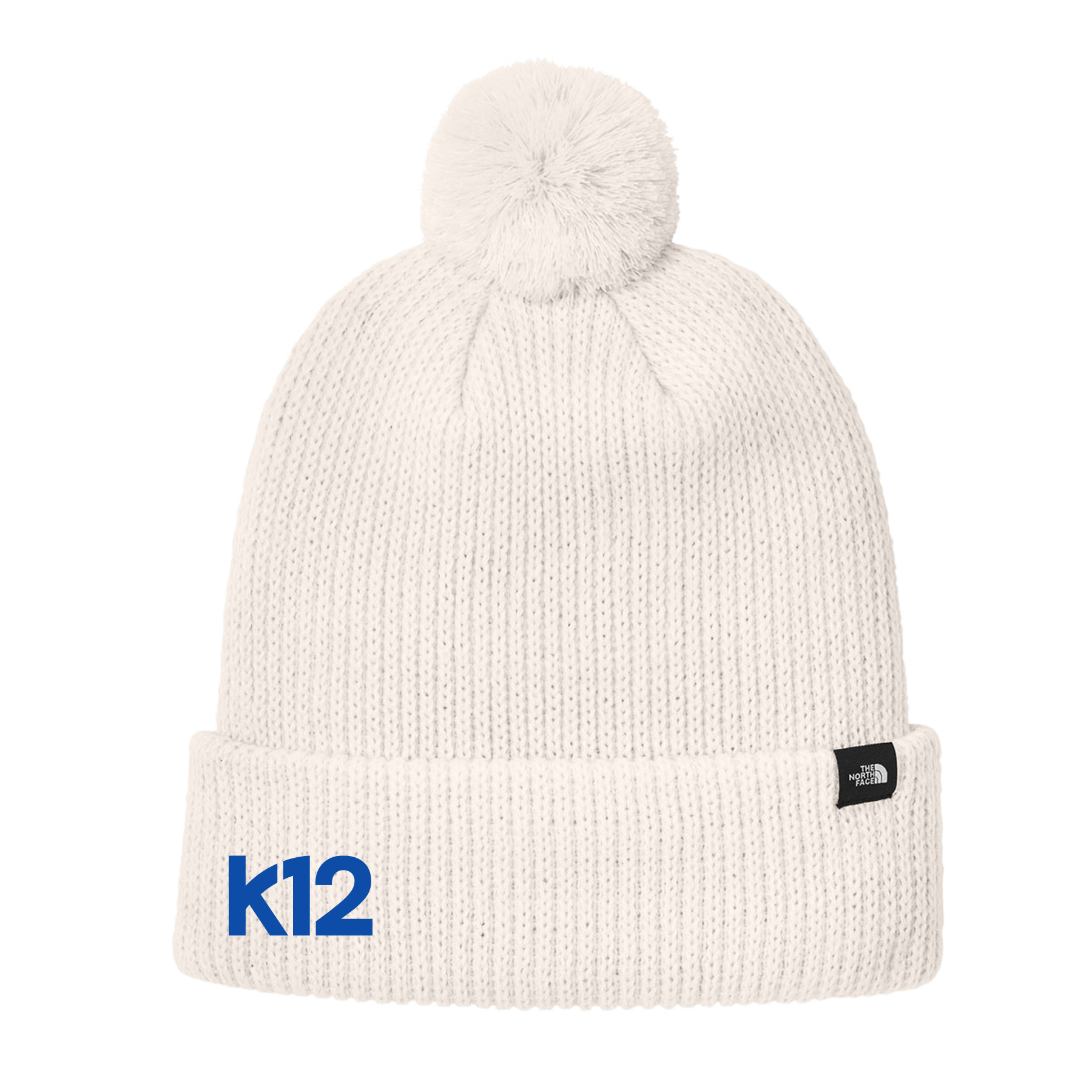K12 LOGO THE NORTH FACE POM BEANIE