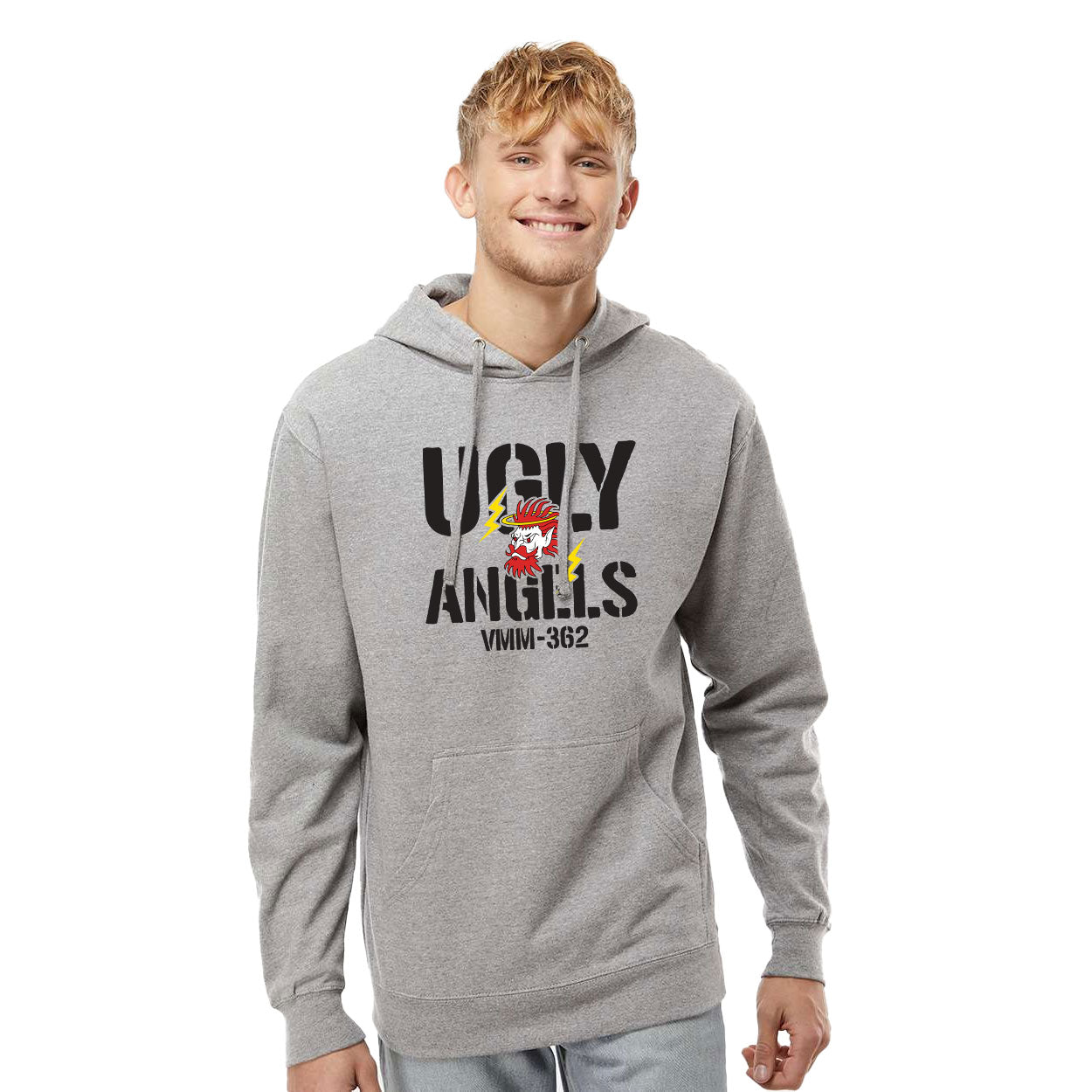 VMM-362 UGLY ANGELS MIDWEIGHT HOODED SWEATSHIRT