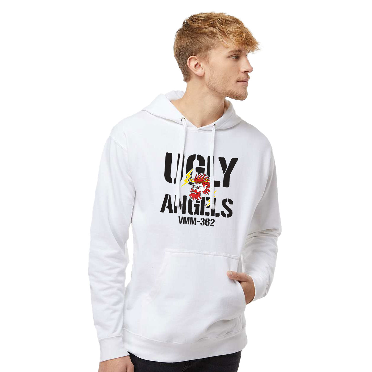 VMM-362 UGLY ANGELS MIDWEIGHT HOODED SWEATSHIRT