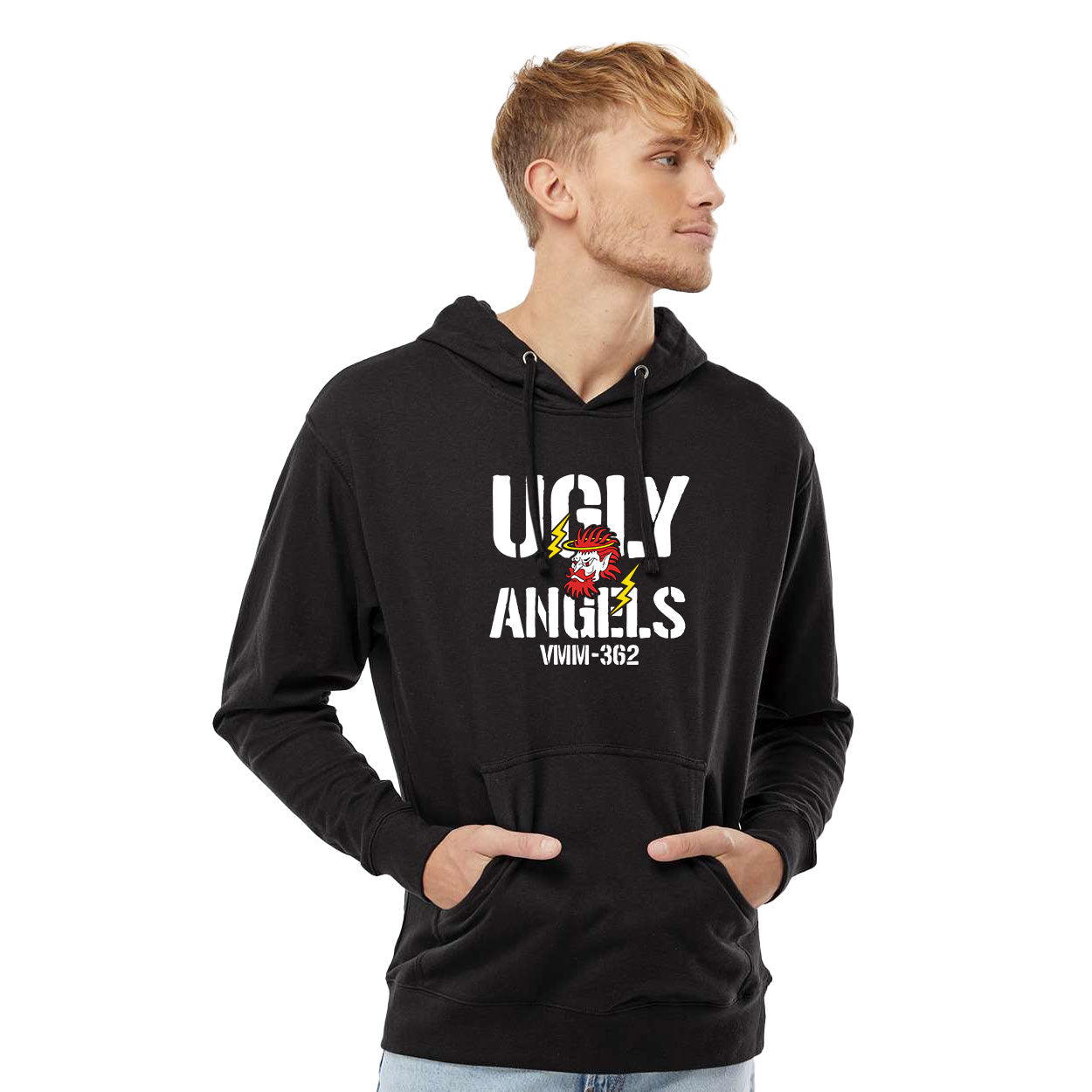 VMM-362 UGLY ANGELS MIDWEIGHT HOODED SWEATSHIRT