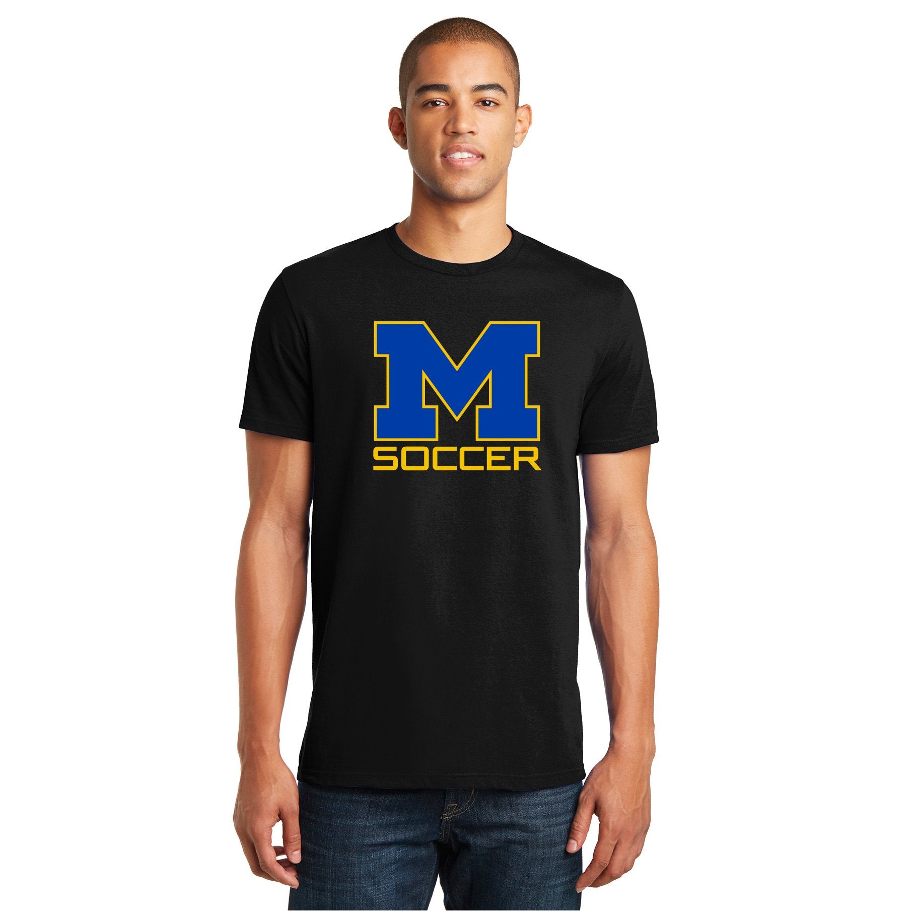 Mira Mesa Soccer Men's Tee - Black
