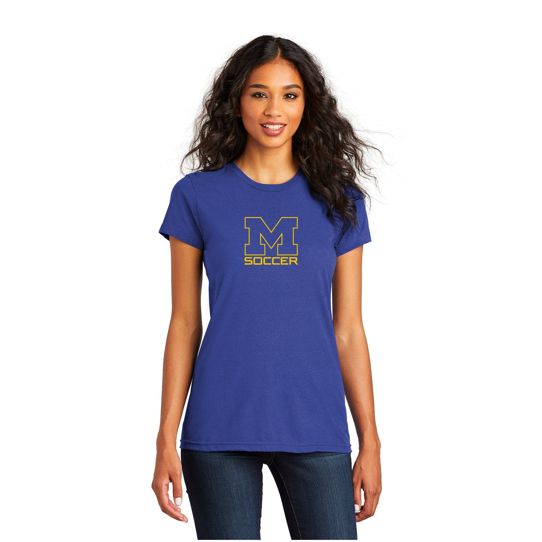 Mira Mesa Soccer Women's Tee - Royal Blue