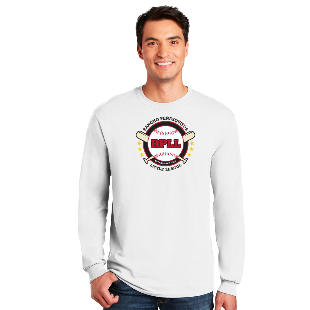RPLL Men's 100% Cotton Long Sleeve T-Shirt - Full Logo