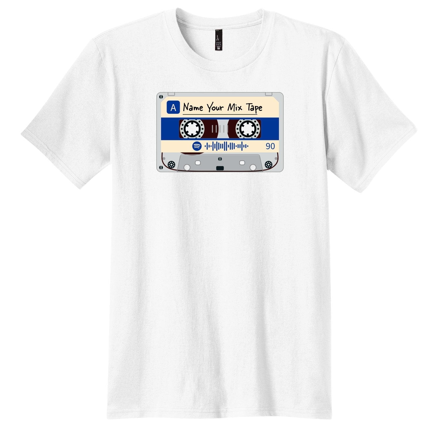 SCANNABLE: Spotify Mix Tape Vol. 7 Men's Short Sleeve Tee