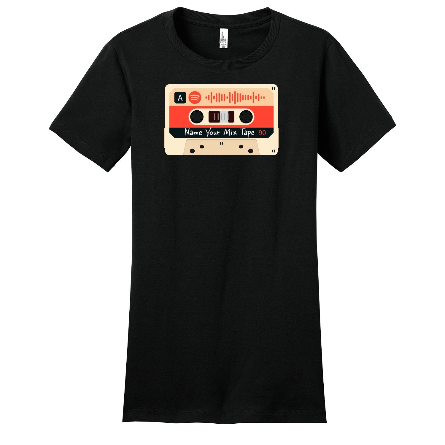 SCANNABLE: Spotify Mix Tape Vol. 9 Women's Short Sleeve Tee