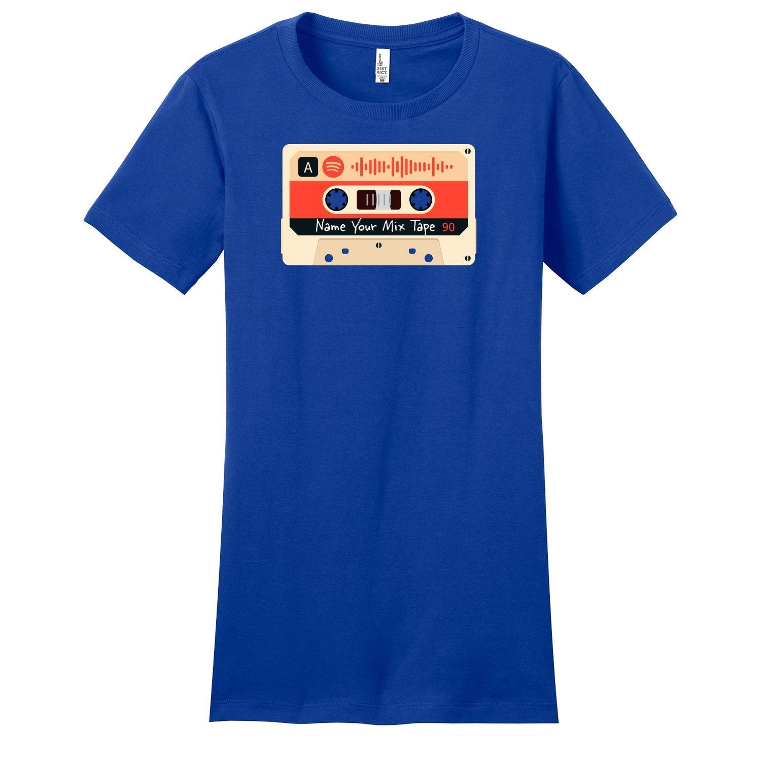 SCANNABLE: Spotify Mix Tape Vol. 9 Women's Short Sleeve Tee