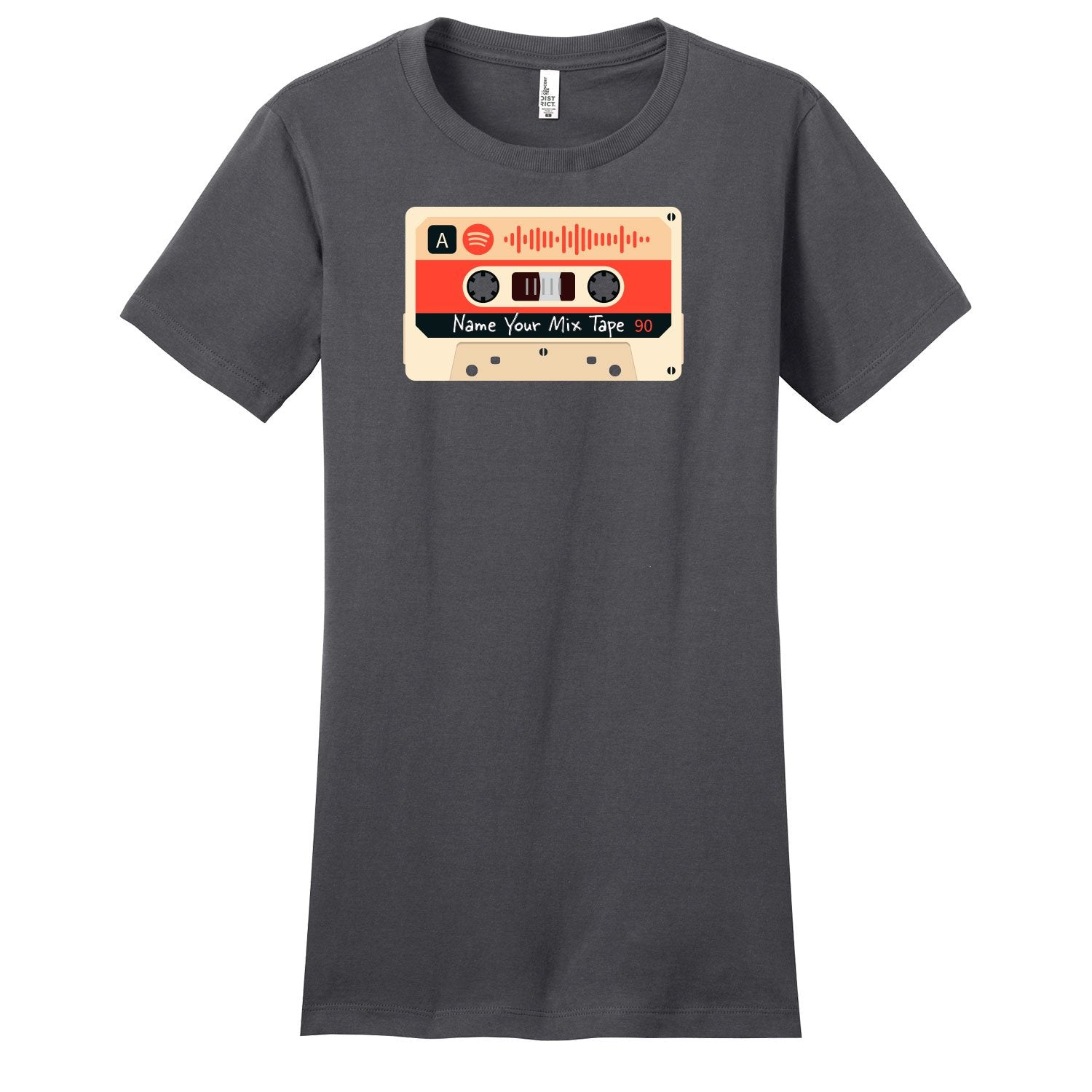 SCANNABLE: Spotify Mix Tape Vol. 9 Women's Short Sleeve Tee