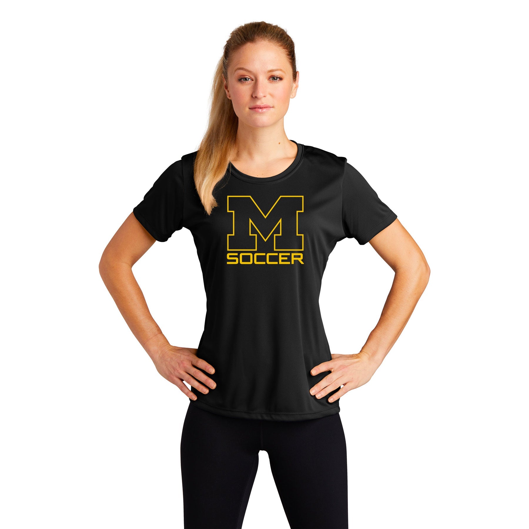 Mira Mesa Soccer Women's Performance Tee - Royal Blue