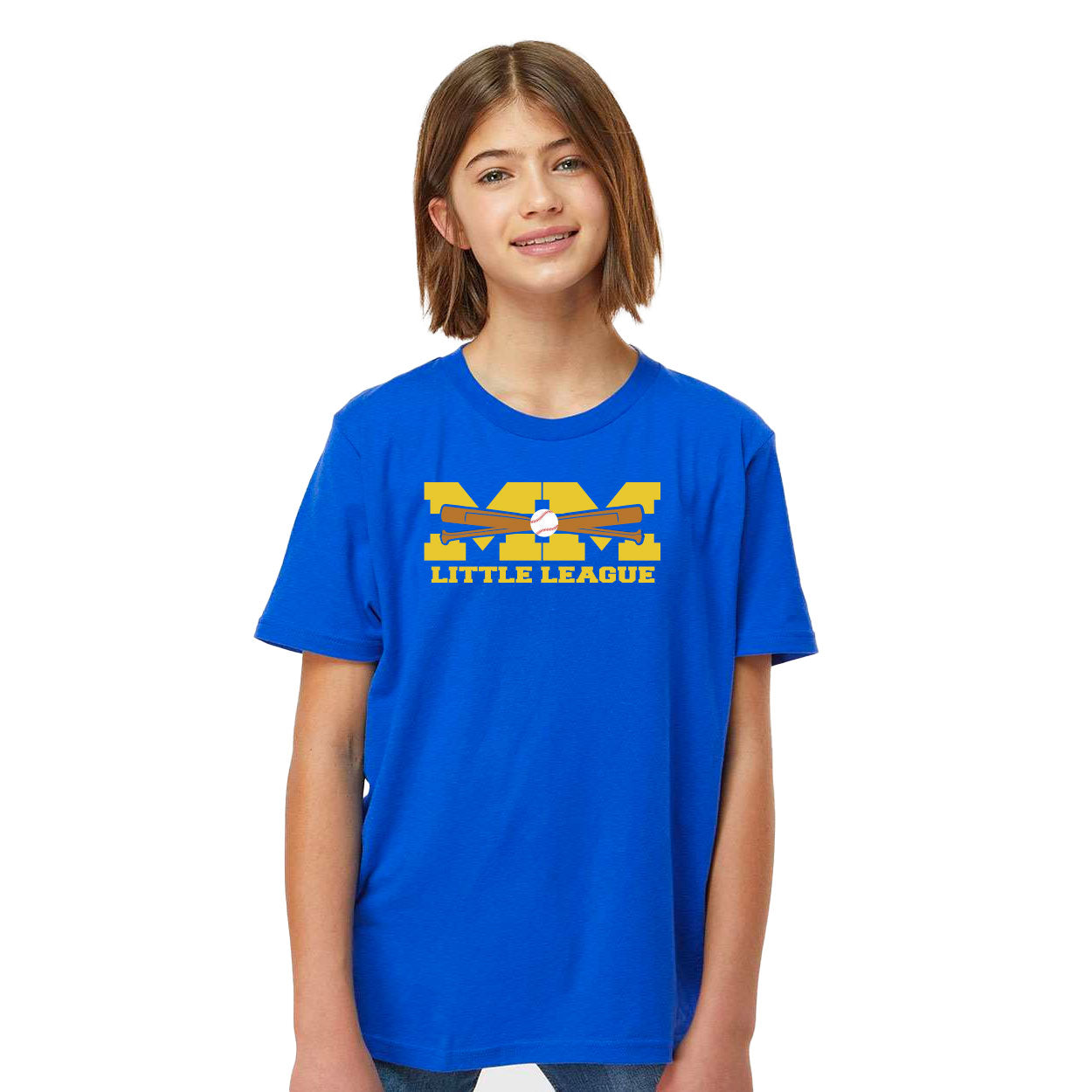 MIRA MESA LITTLE LEAGUE MM BATS T-SHIRT