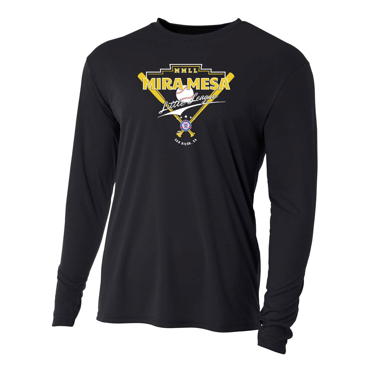 MIRA MESA LITTLE LEAGUE LEGACY YOUTH COOLING PERFORMANCE LONG SLEEVE CREW