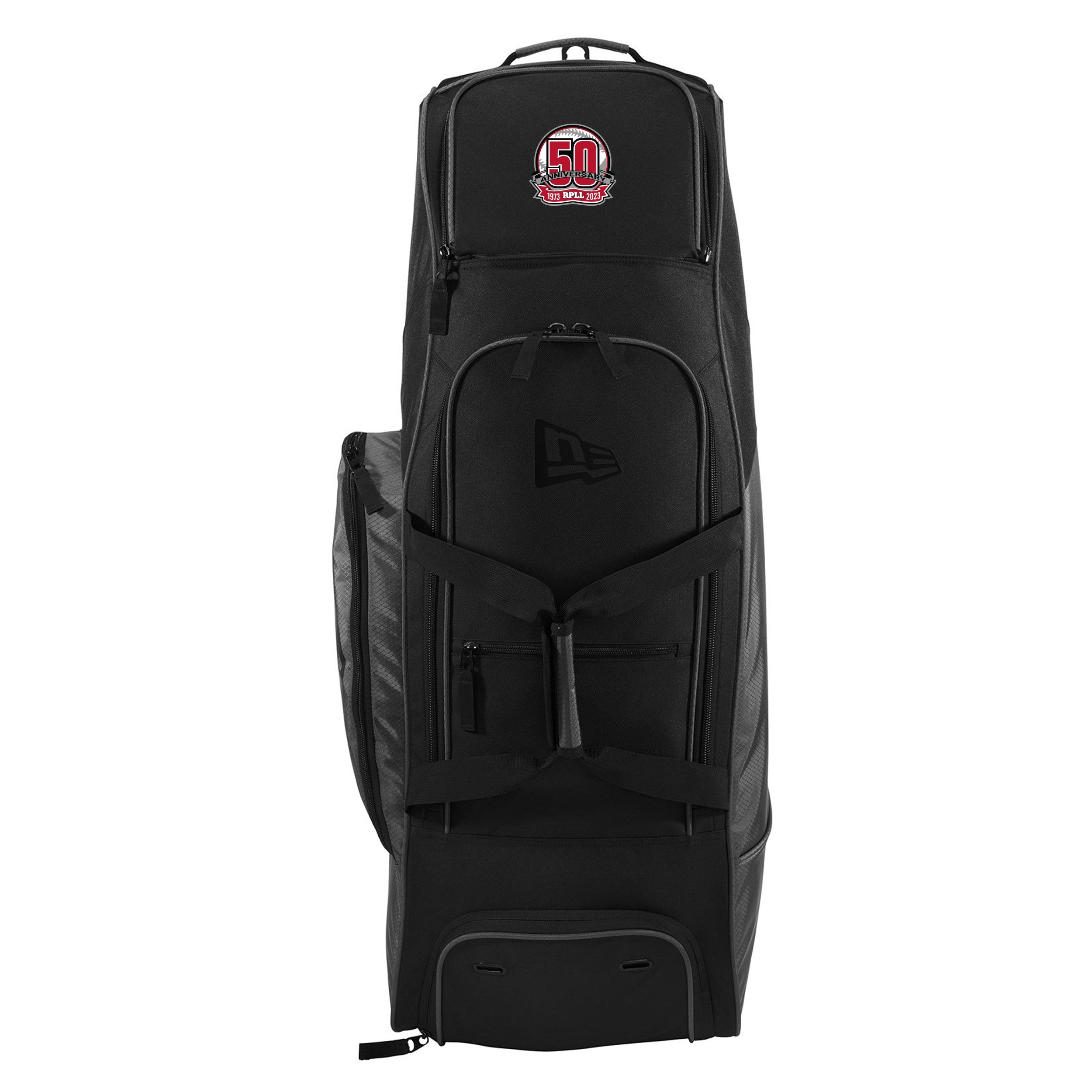 50 PATCH NEW ERA ¨ SHUTOUT WHEELED BAT BAG