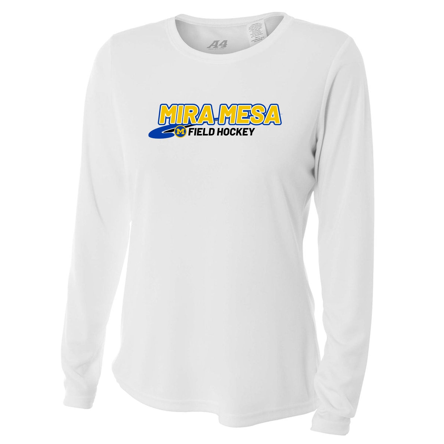 MIRA MESA FIELD HOCKEY LOGO PERFORMANCE LONG SLEEVE TEE