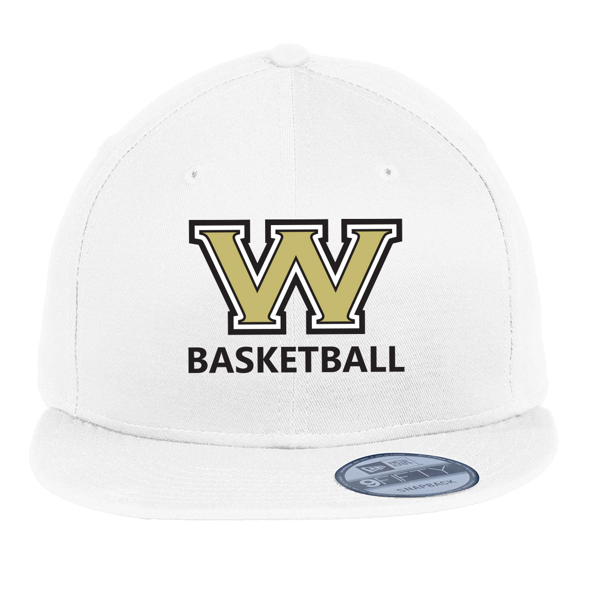 Wolverine Basketball New Era Flat Bill Snapback Cap - Classic Logo