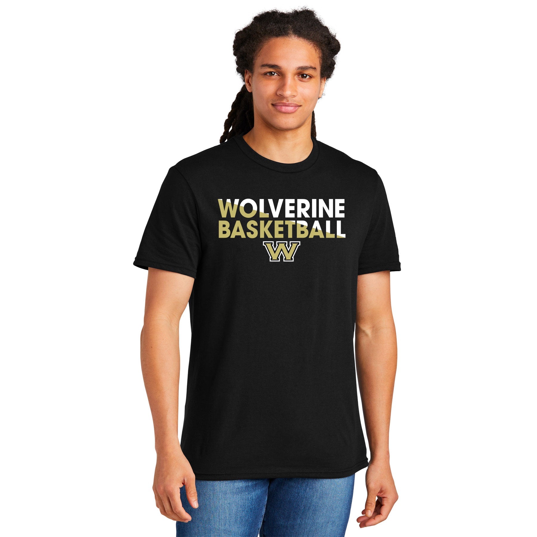 Wolverine Basketball Slice T-Shirt