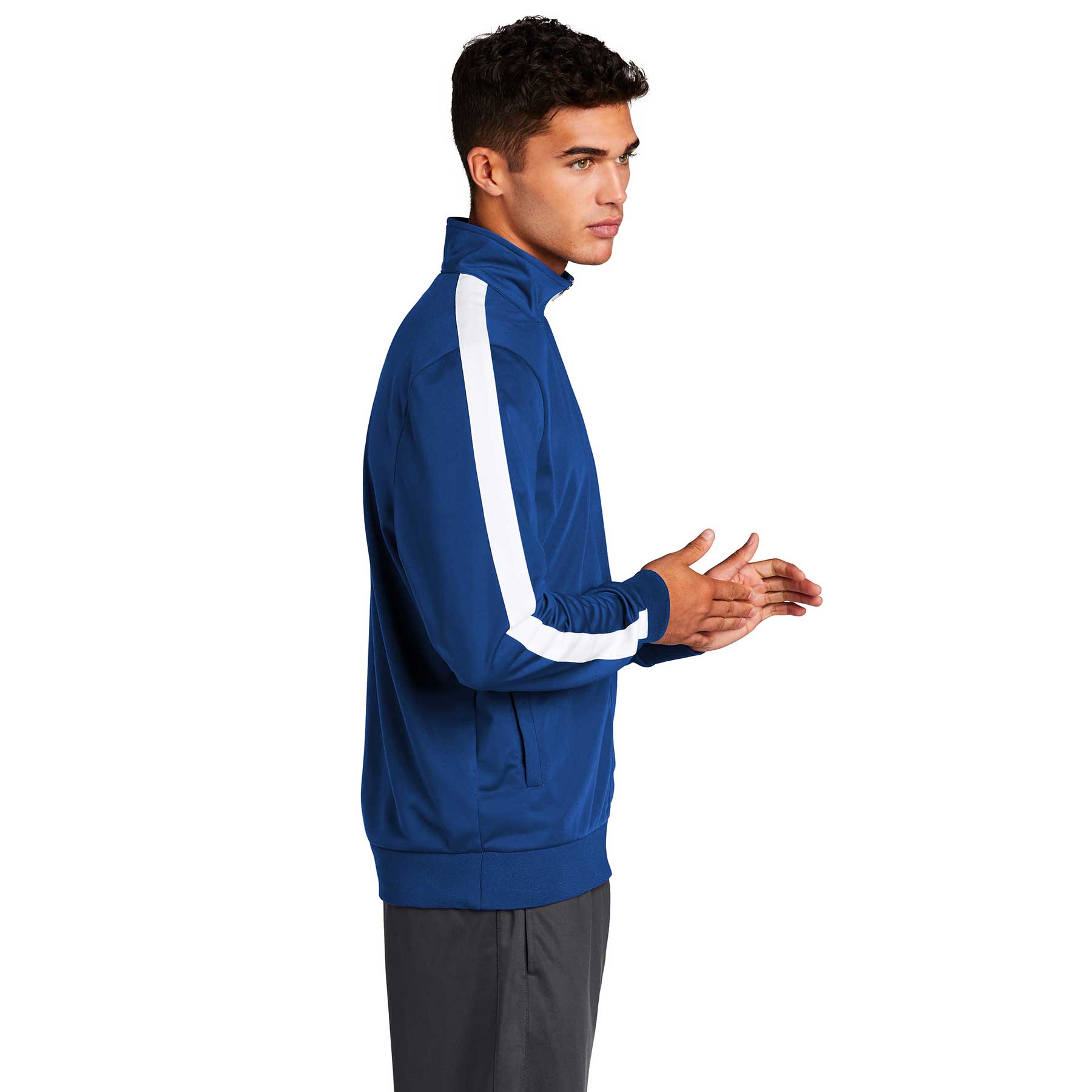 MIRA MESA SOCCER MEN'S PLAYER TRACK JACKET - EMBROIDERED